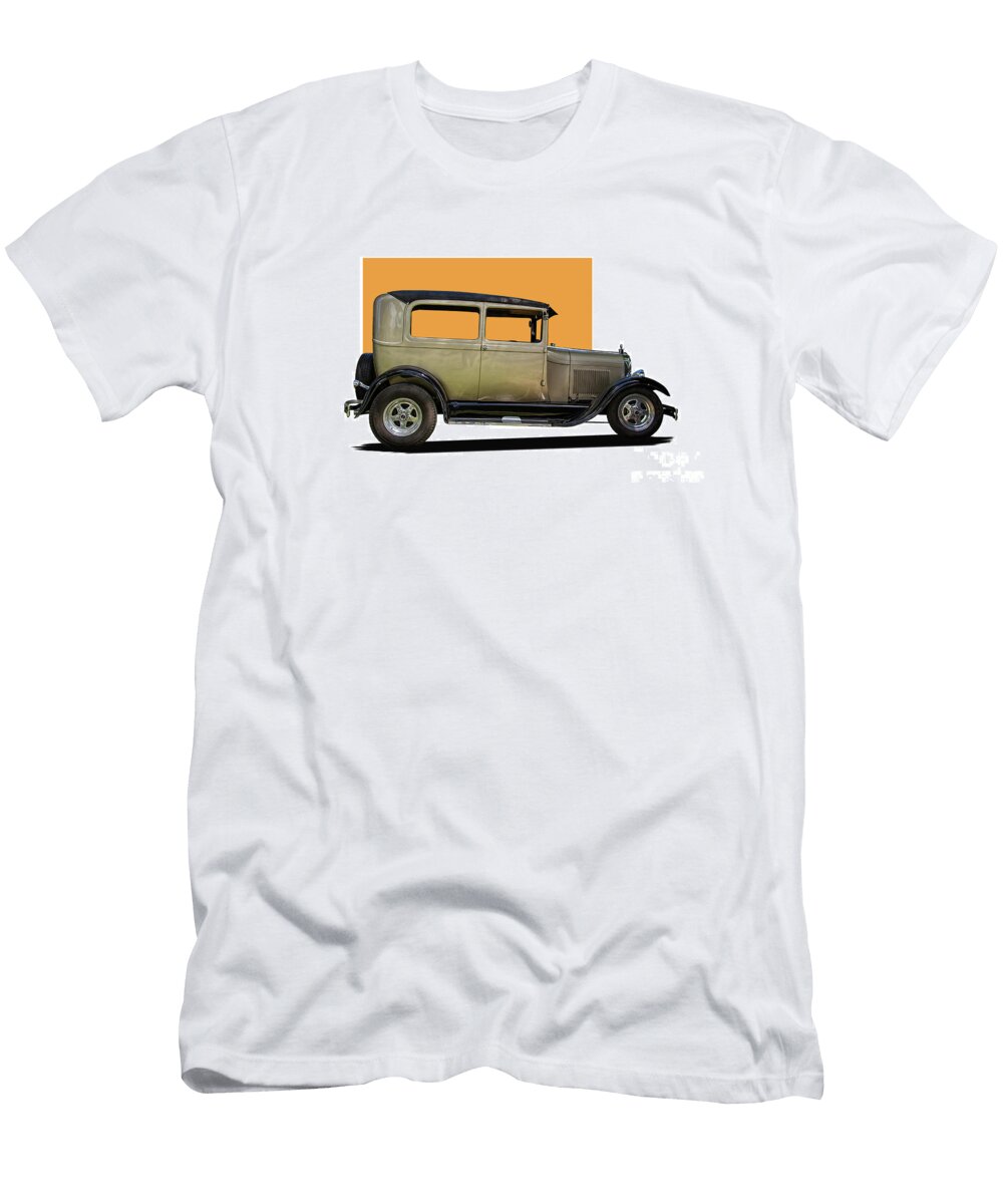 1929 Ford Model a Two Door Sedan Nick Gray T-Shirt