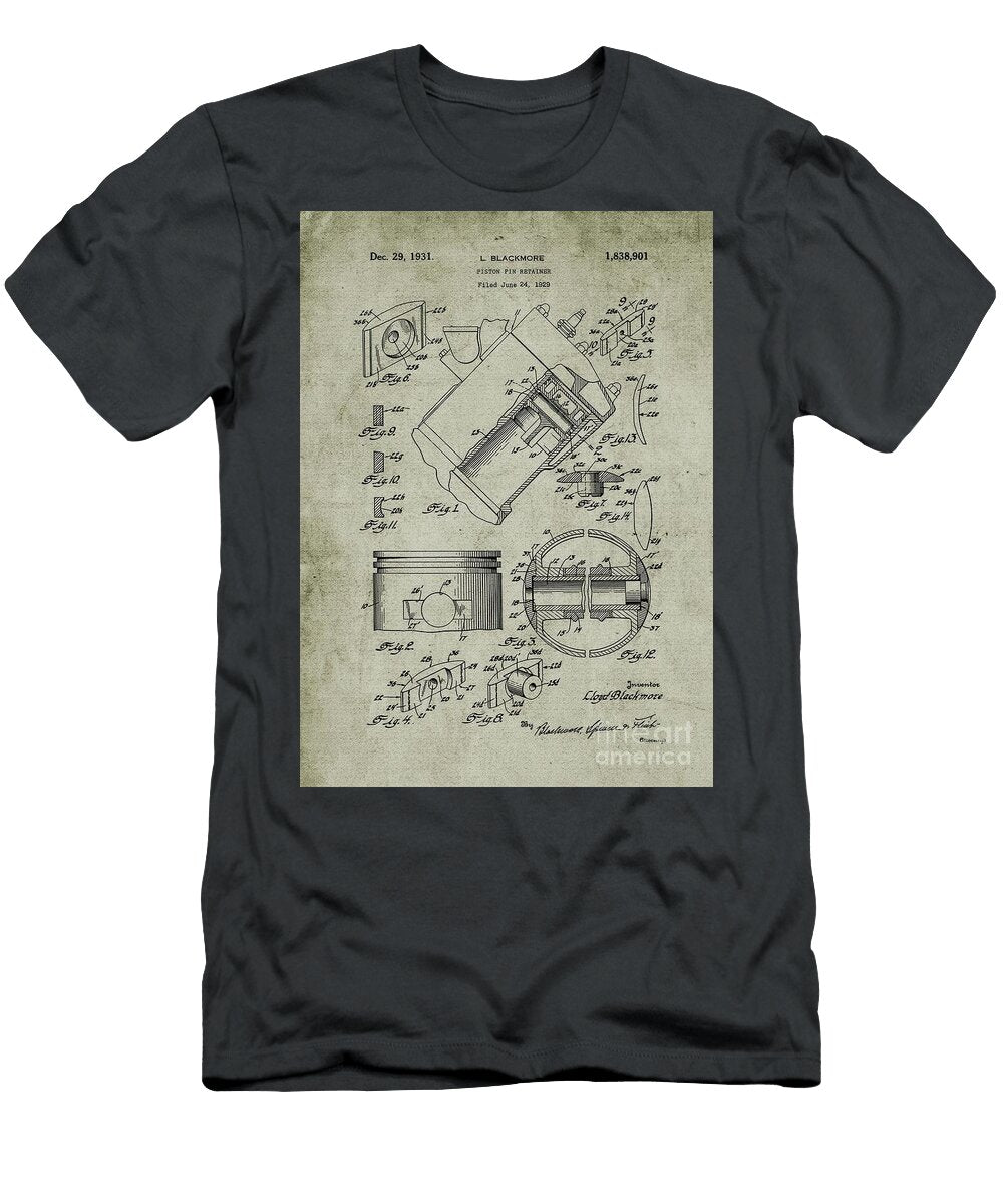 1929 Piston Pin Retainer1 Christian Hall T-Shirt