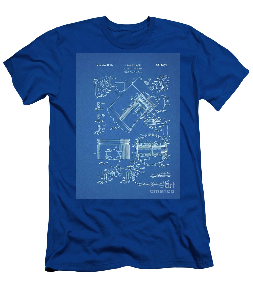 1929 Piston Pin Retainer2 Christian Hall T-Shirt