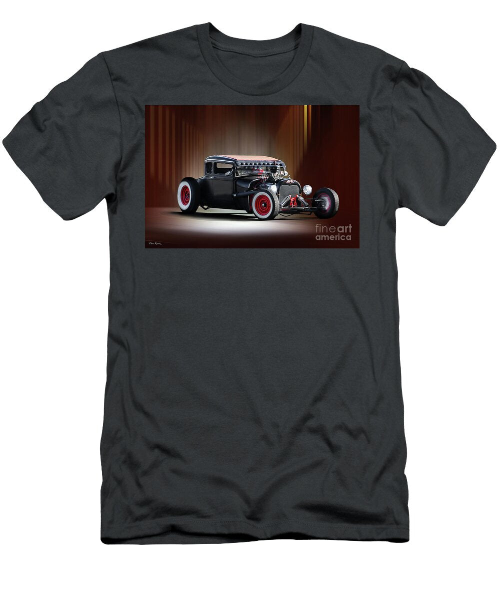 1930 31 Ford Rat Rod Coupe Dave Koontz T-Shirt