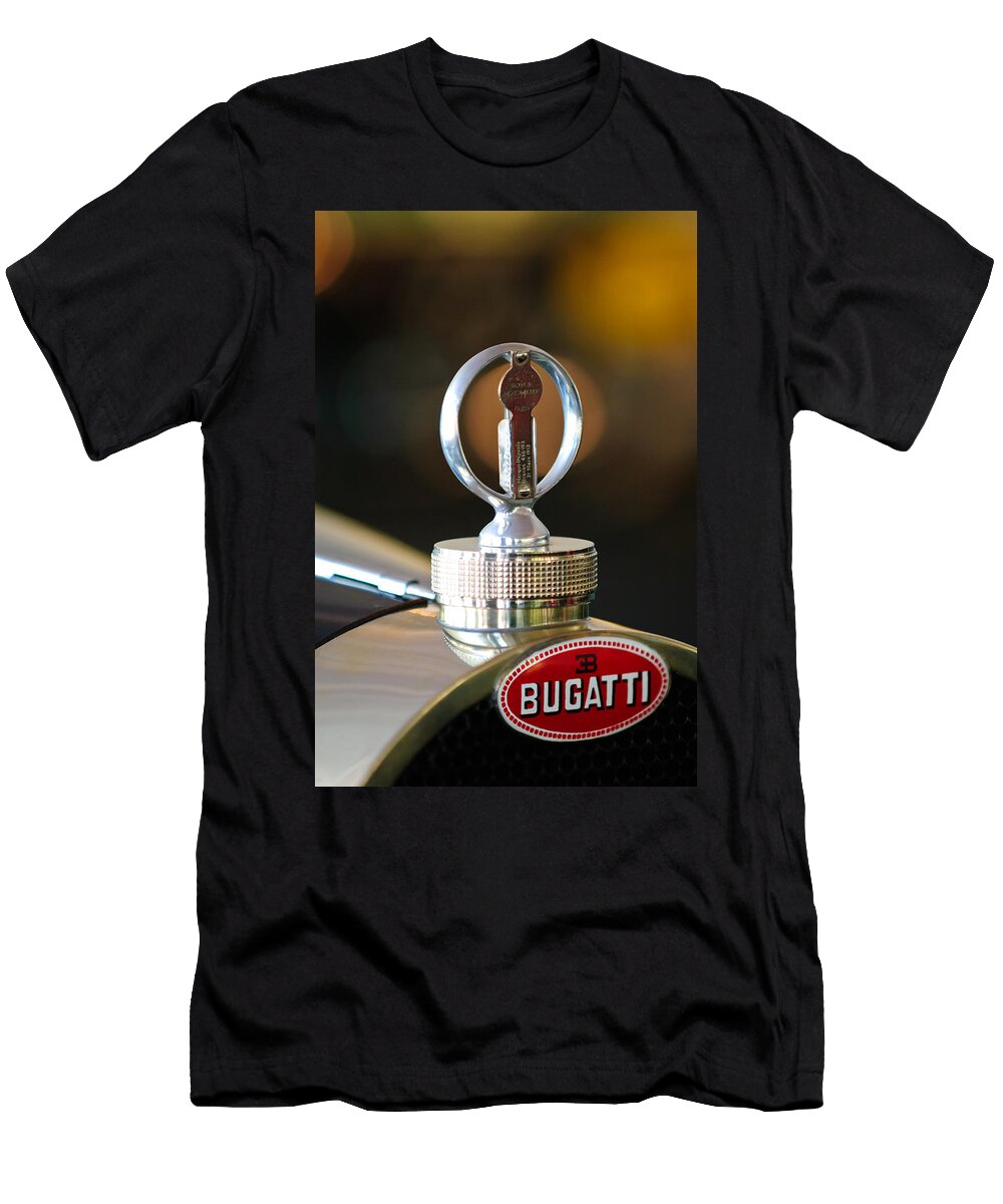 1930 Bugatti Type 43 Supercharged Sports Hood Ornament Jill Reger T-Shirt