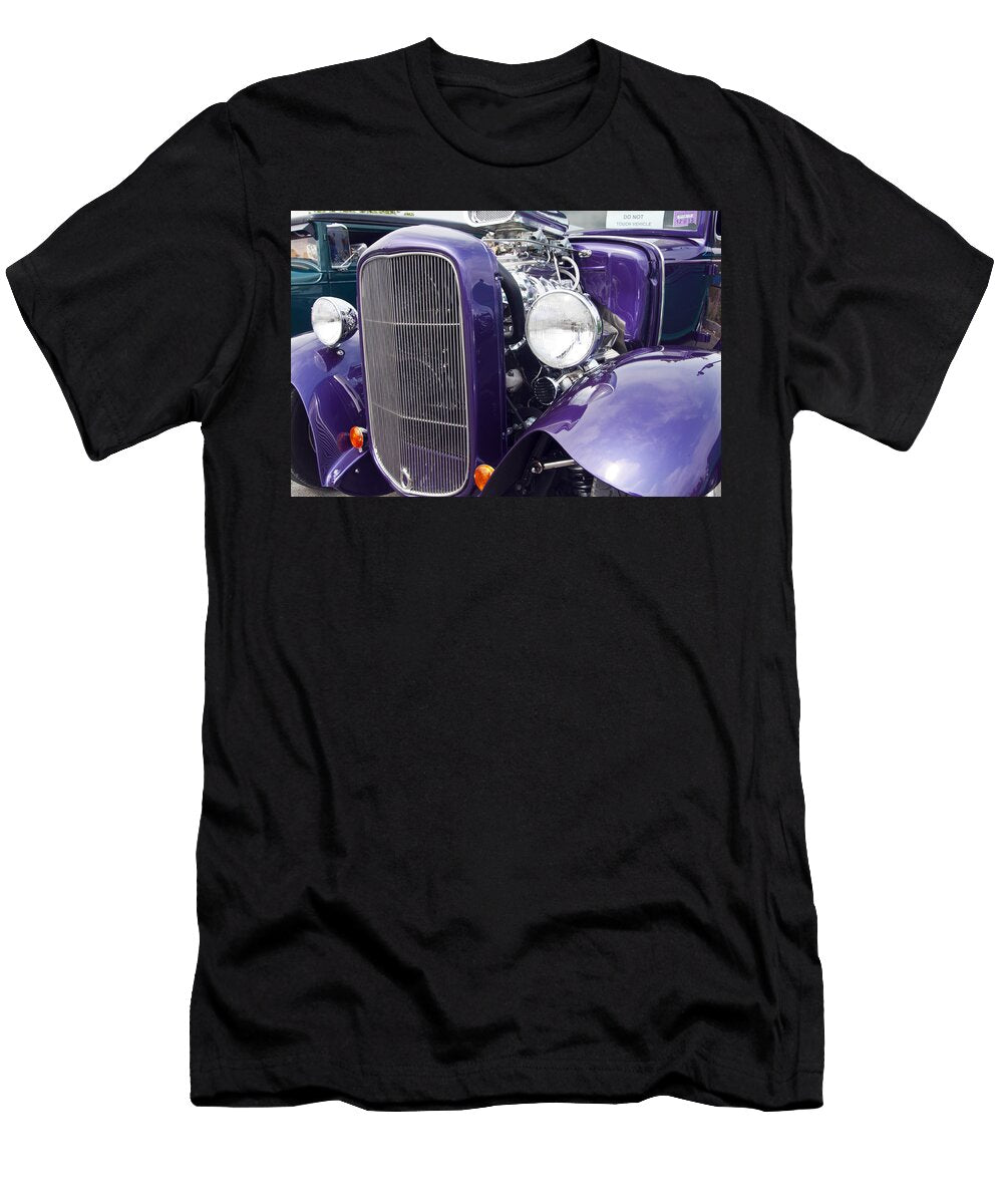 1930 Ford Coup Purple Hot Rod Glenn Gordon T-Shirt