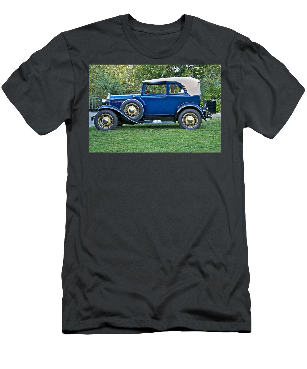 1930 Ford Model a 400 Convertible Sedan Dave Koontz T-Shirt