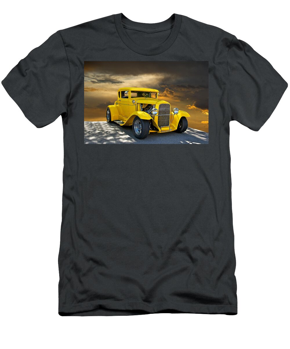 1930 Ford Model a Coupe Dave Koontz T-Shirt
