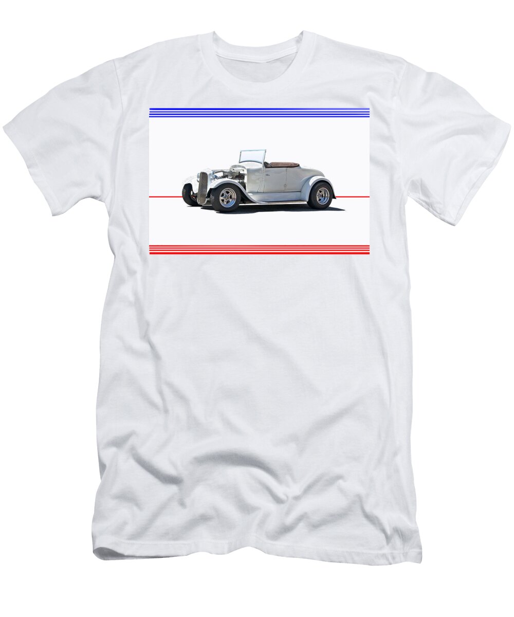 1930 Ford Model a Roadster I Dave Koontz T-Shirt