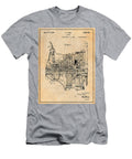 1930 Henry Ford Clutch Antique Paper Patent Print Greg Edwards T-Shirt