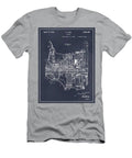1930 Henry Ford Clutch Blackboard Patent Print Greg Edwards T-Shirt