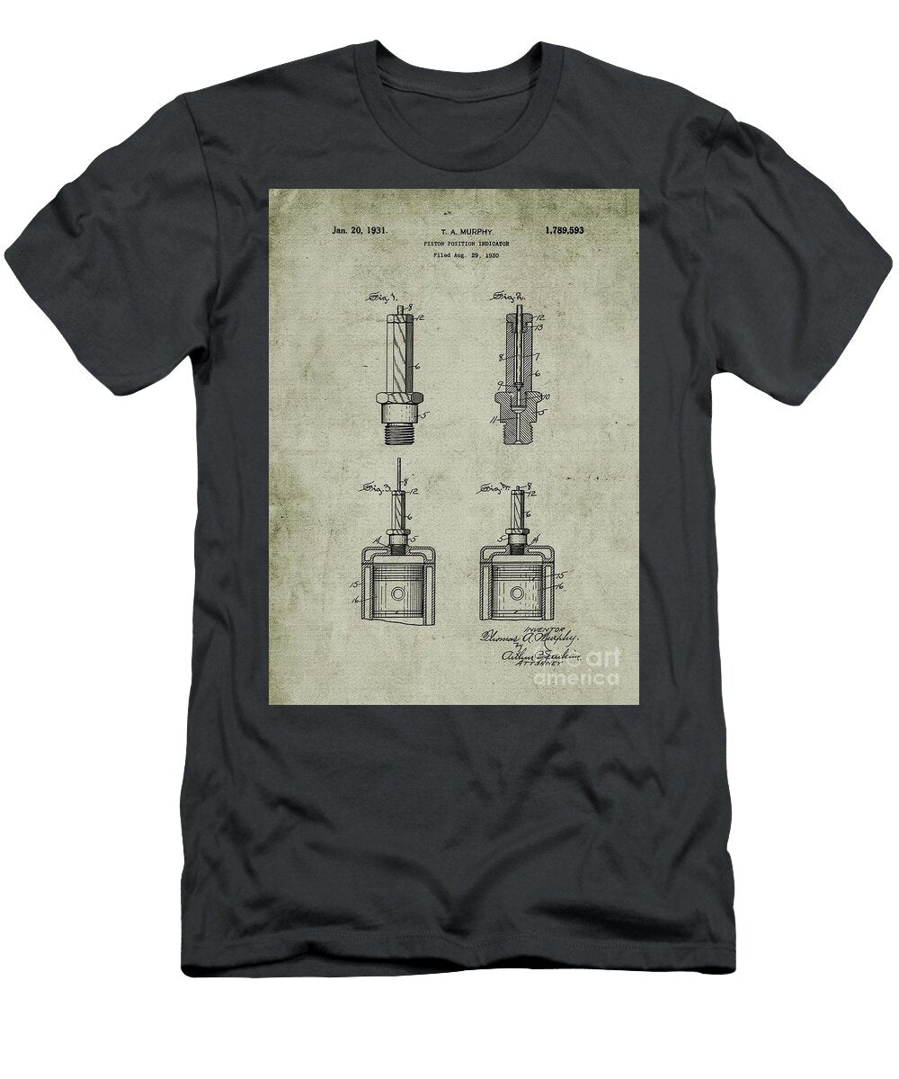 1930 Piston Position1 Christian Hall T-Shirt