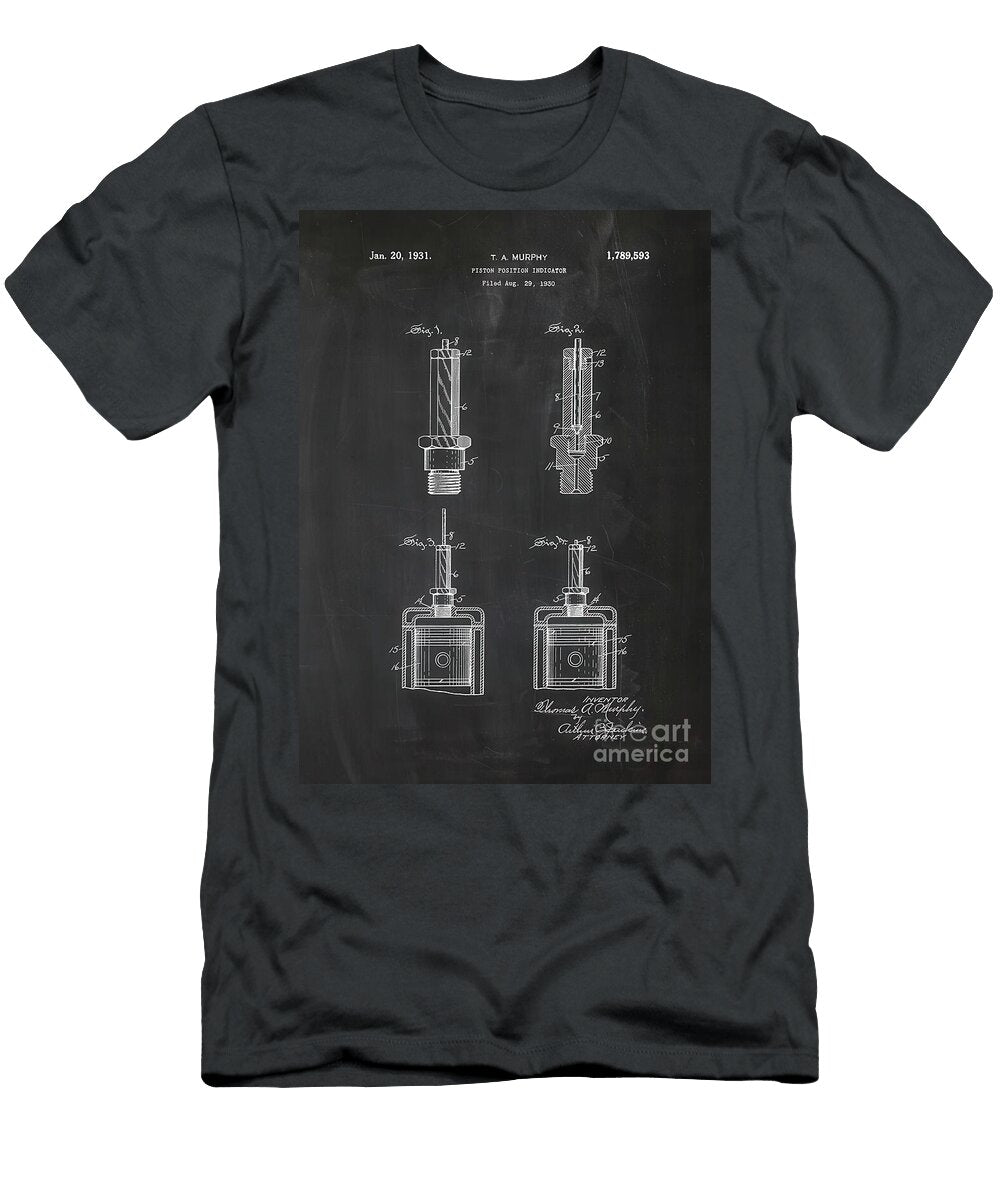 1930 Piston Position2 Christian Hall T-Shirt