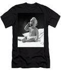 1930s Baby Sitting Up in Bed Facing Vintage Images T-Shirt
