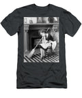 1930s Unhappy Woman Sitting on Chair Vintage Images T-Shirt