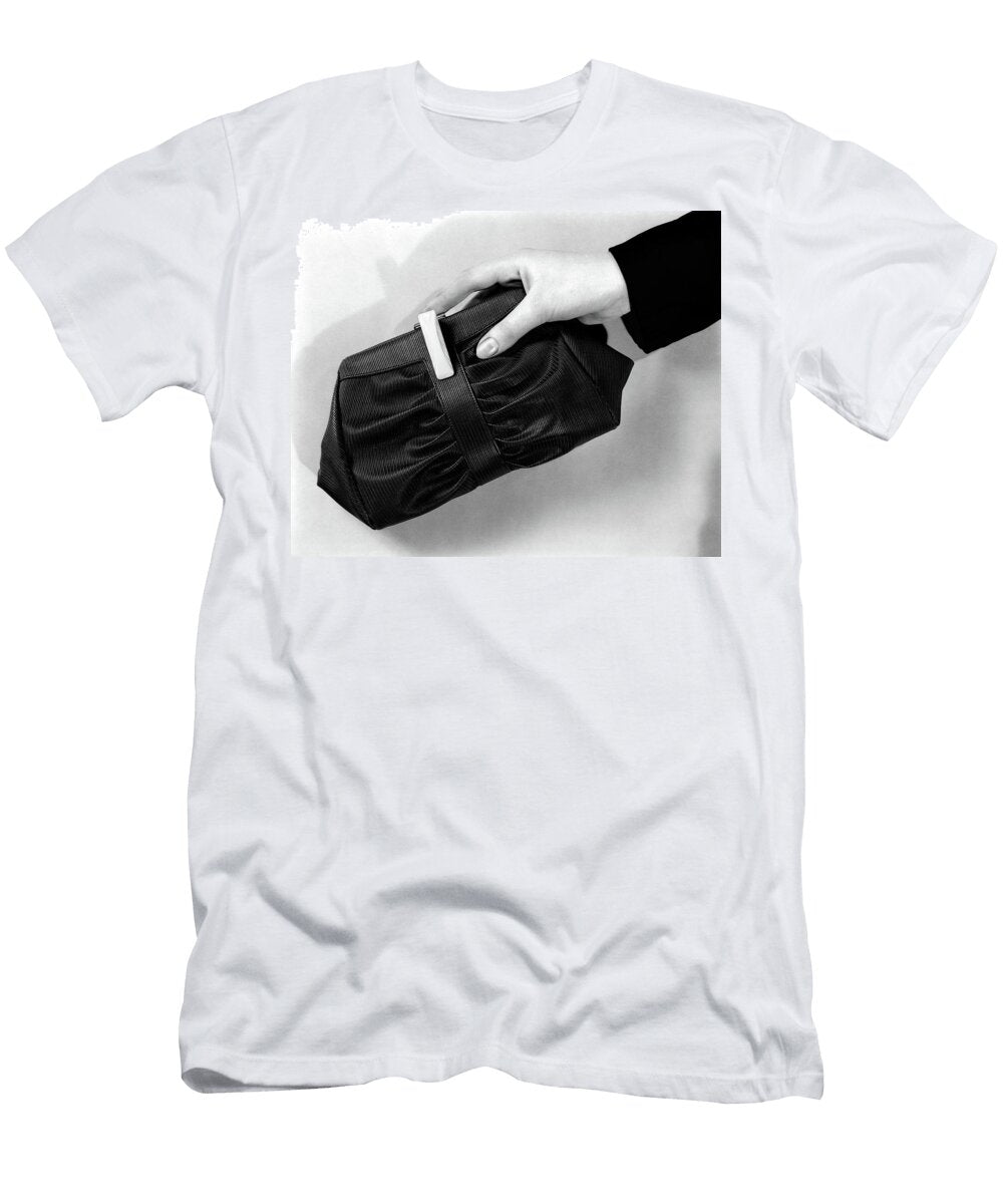 1930s Womans Hand Holding Purse Handbag Vintage Images T-Shirt