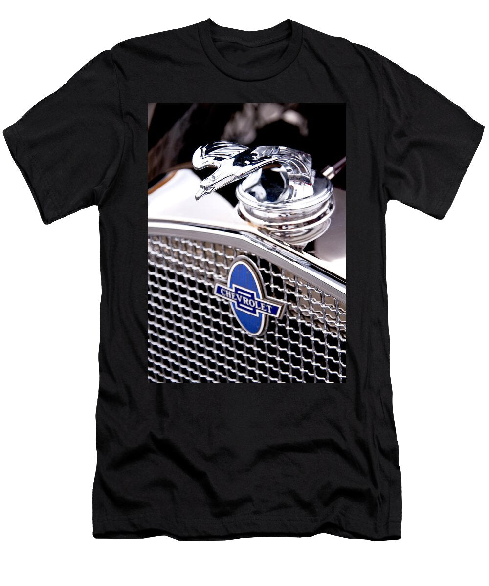 1931 Chevrolet Sport Coupe Emblem Hood Ornament Glenn Gordon T-Shirt