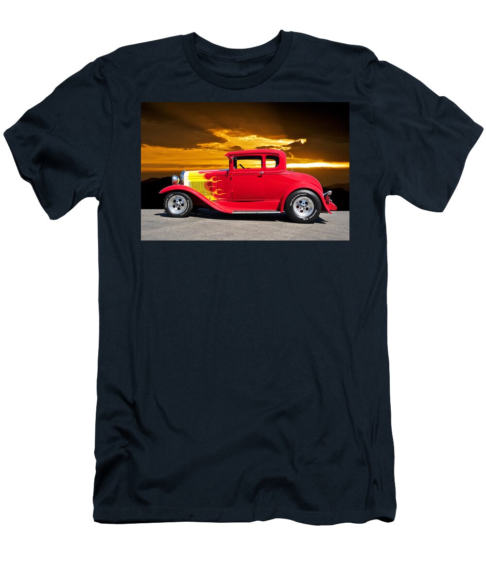 1931 Ford Model a Coupe Dave Koontz T-Shirt