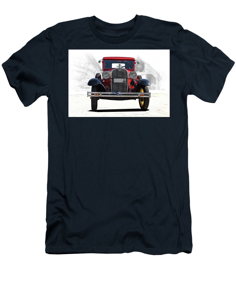 1931 Model a Ford Coupe Nick Gray T-Shirt