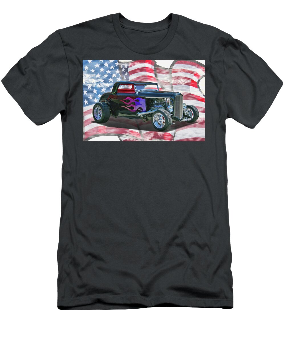 1932 Ford Model a Hot Rod Nick Gray T-Shirt