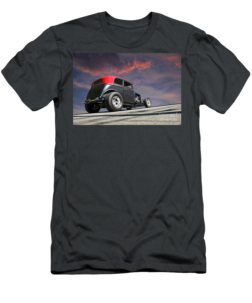 1932 Ford Victoria Uphill Battle Dave Koontz T-Shirt