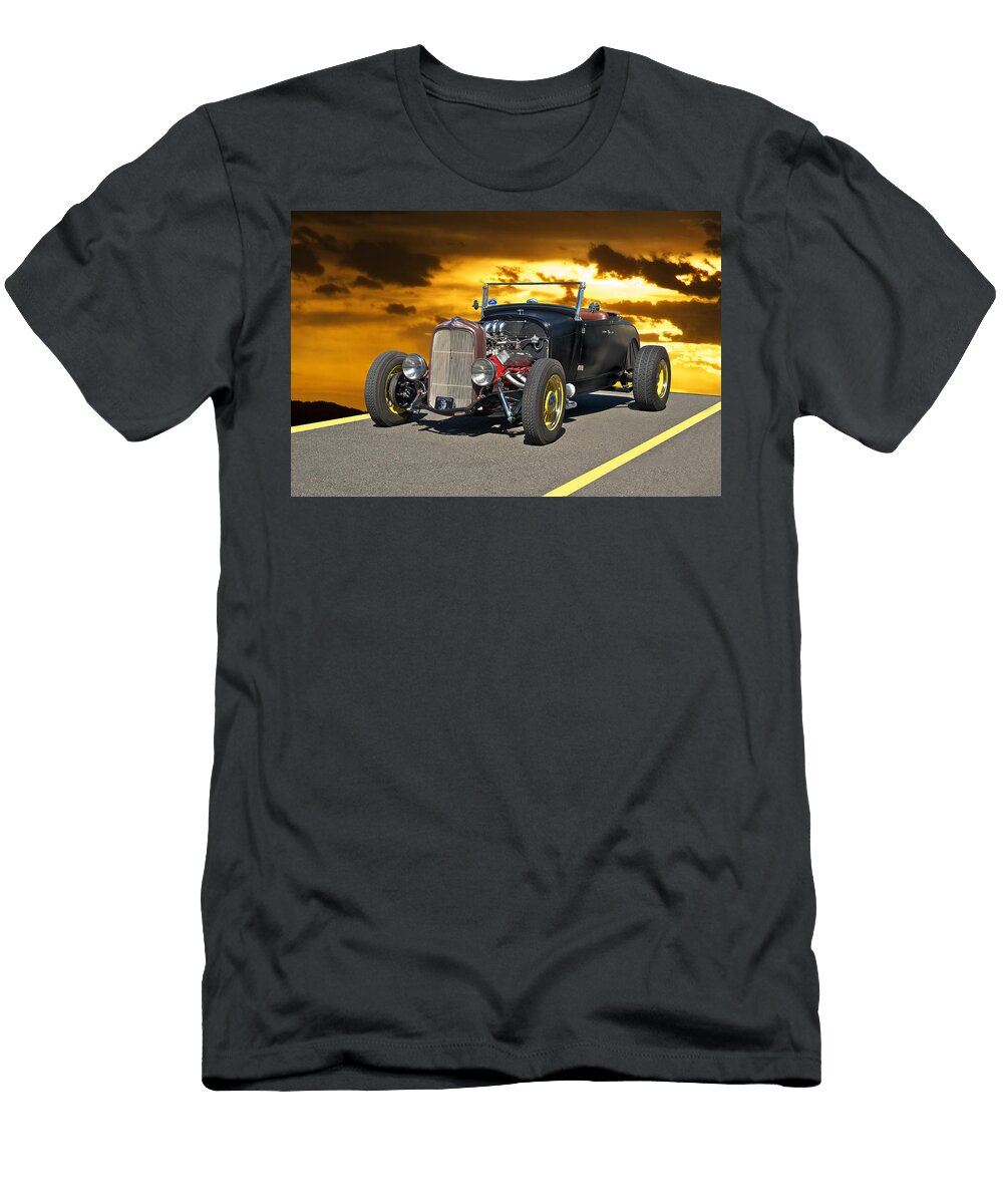 1932 Nostalgia Hiboy Roadster Dave Koontz T-Shirt