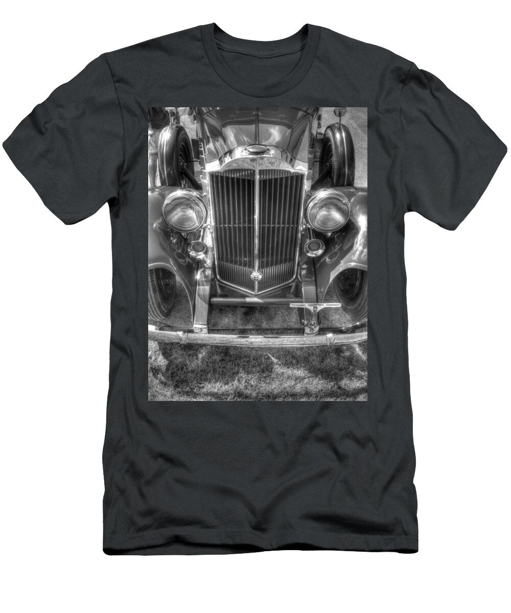 1932 Packard V8 Convertible Coupe Roadster V3bw John Straton T-Shirt