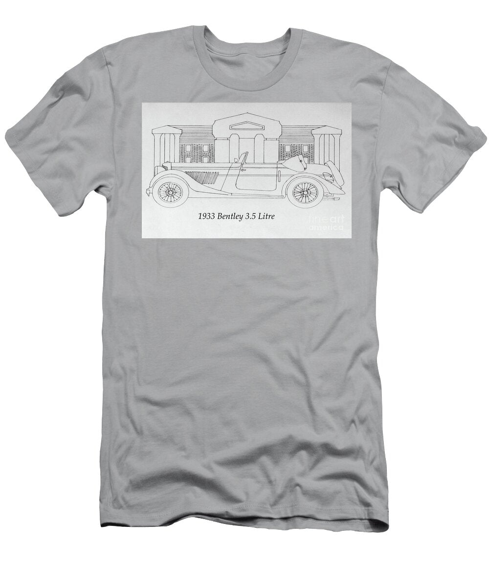1933 Bentley 35 Litre Stephen Brooks T-Shirt