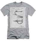 1933 Buick Hood Ornament Gray Patent Print Greg Edwards T-Shirt
