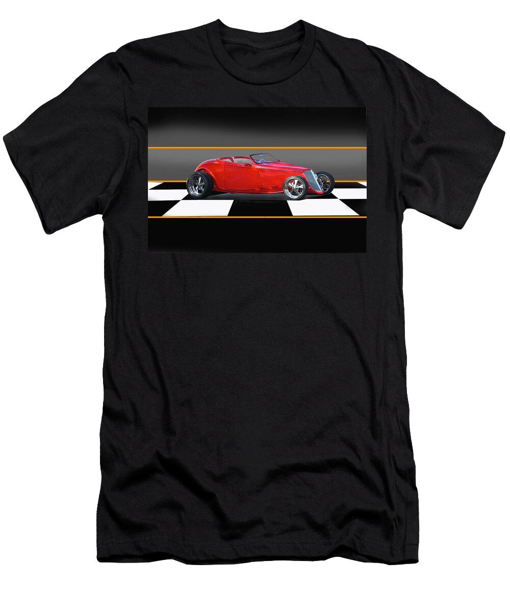 1933 Ford Little Red Roadster Dave Koontz T-Shirt