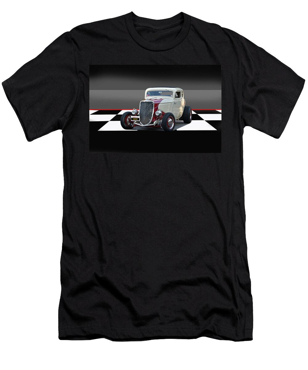 1934 Ford Hiboy Coupe Dave Koontz T-Shirt