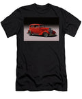1934 Ford Red Two Door Sedan Nick Gray T-Shirt