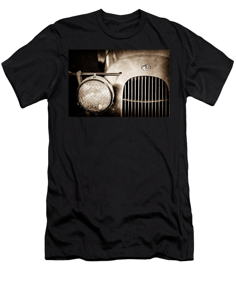 1934 Mg Pa Midget Supercharged Special Speedster Grille Emblem Jill Reger T-Shirt