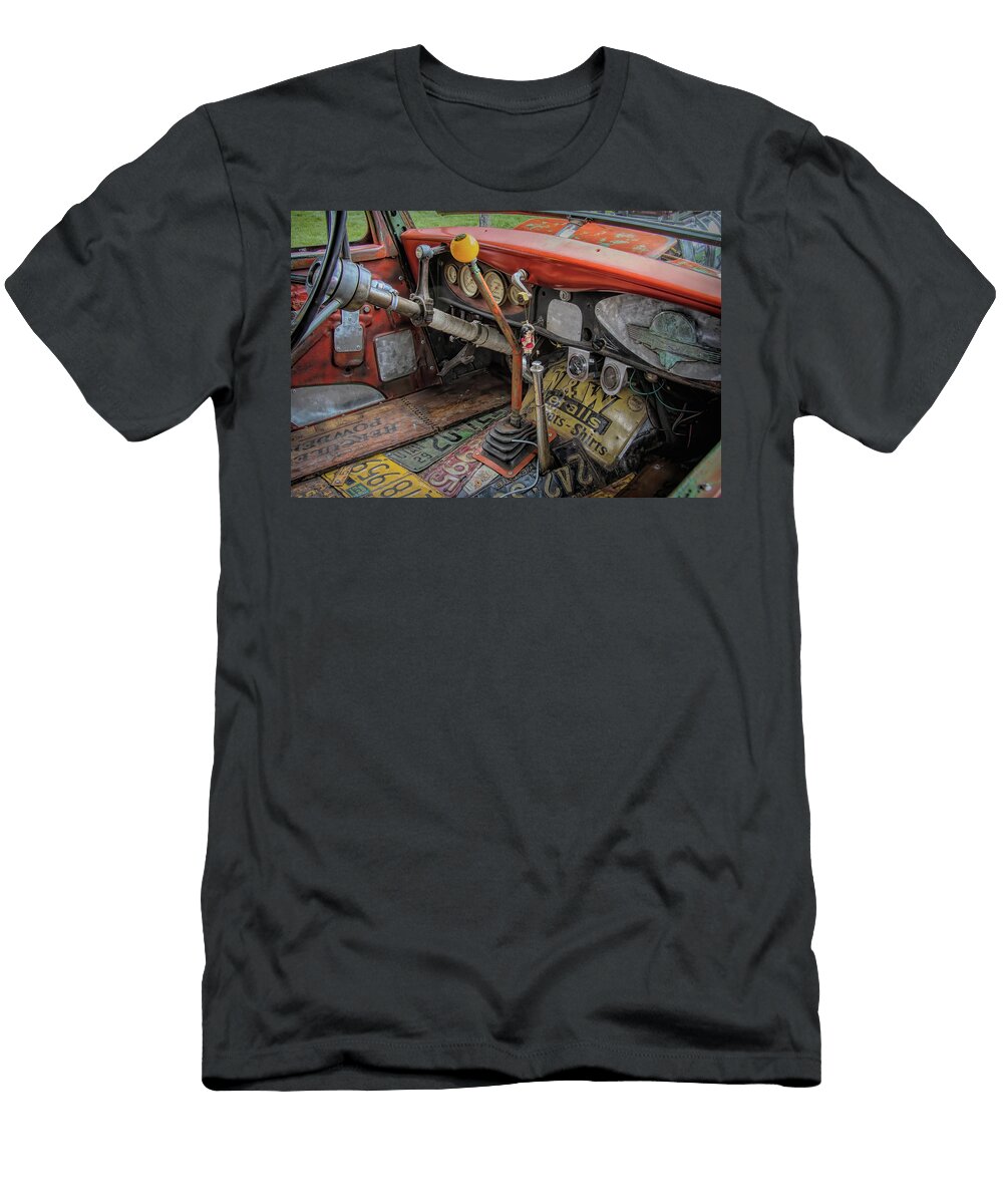 1934 Plymouth Rat Rod Roadster Nick Gray T-Shirt