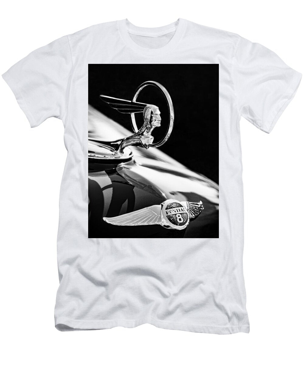 1934 Pontiac Radiator Cap Dan Wells T-Shirt