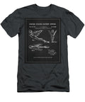 1934 Winged Goddess Hood Ornament Patent Drawing Dale Kincaid T-Shirt
