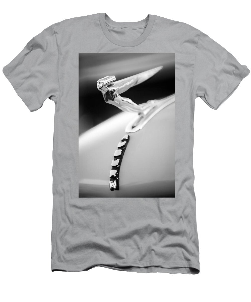 1935 Auburn 851 Supercharged Boattail Speedster Hood Ornament 0852bw Jill Reger T-Shirt