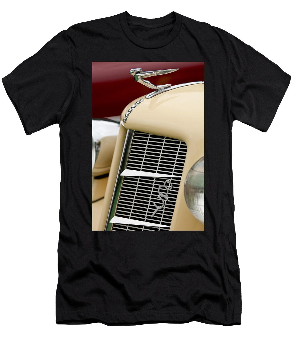 1935 Auburn Model 851 Supercharged Speedster Hood Ornament Jill Reger T-Shirt