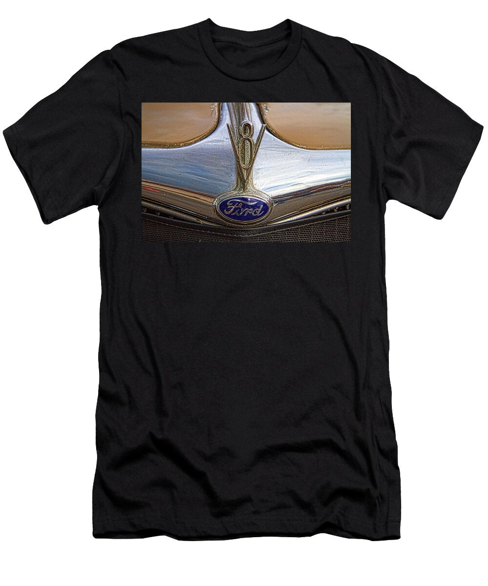 1935 Ford Woods Hood Ornament Nick Gray T-Shirt