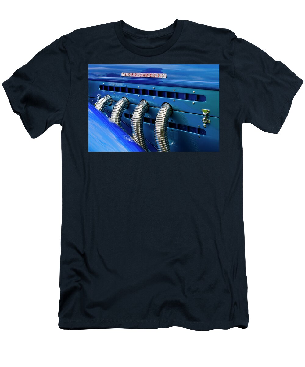 1936 Auburn Super Charged Exhaust Pipes 032 Nick Gray T-Shirt
