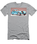 1936 Bugatti Type 57s C Coup Aero Chassis in Blue Painting John Straton T-Shirt