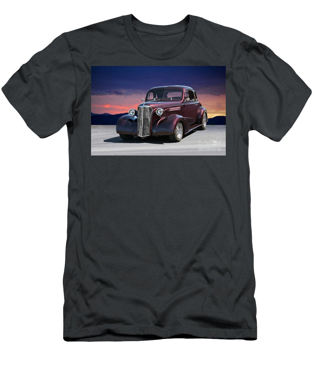 1937 Chevy Black Cherry Coupe Dave Koontz T-Shirt