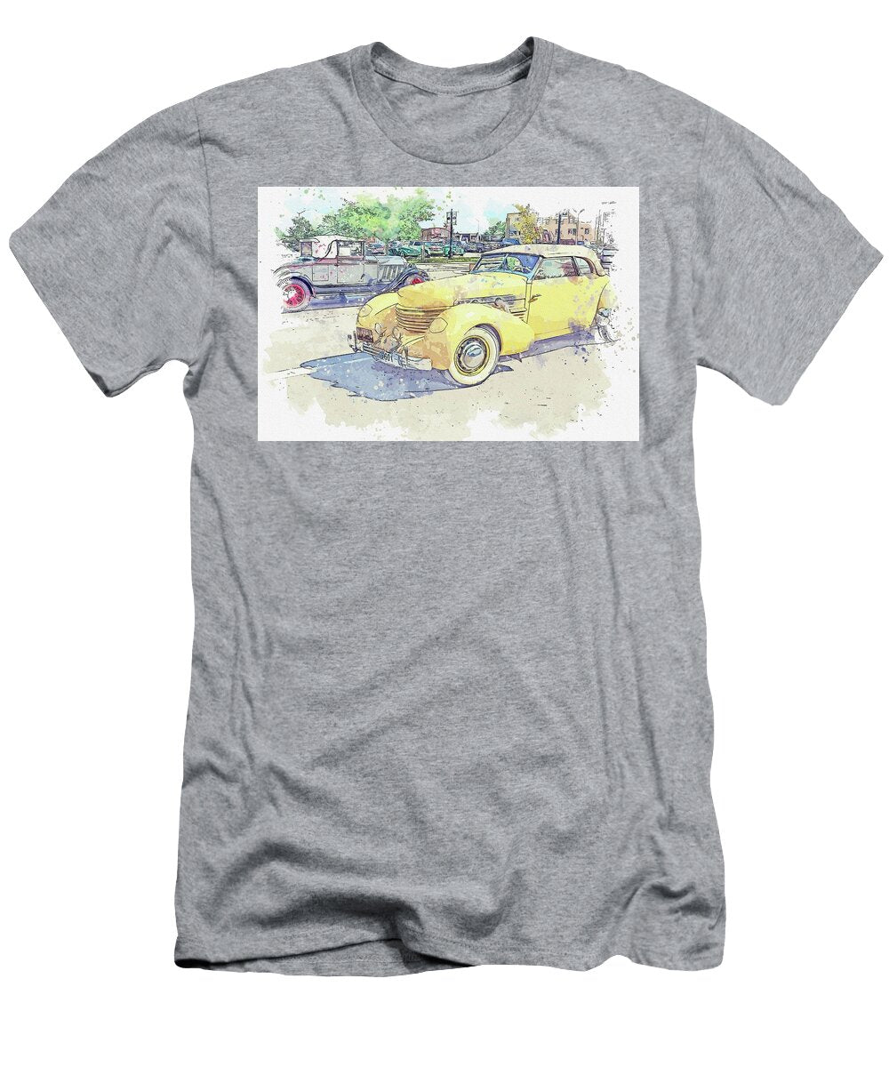 1937 Cord 812 Supercharged Sportsman Coupe Celestial Images T-Shirt