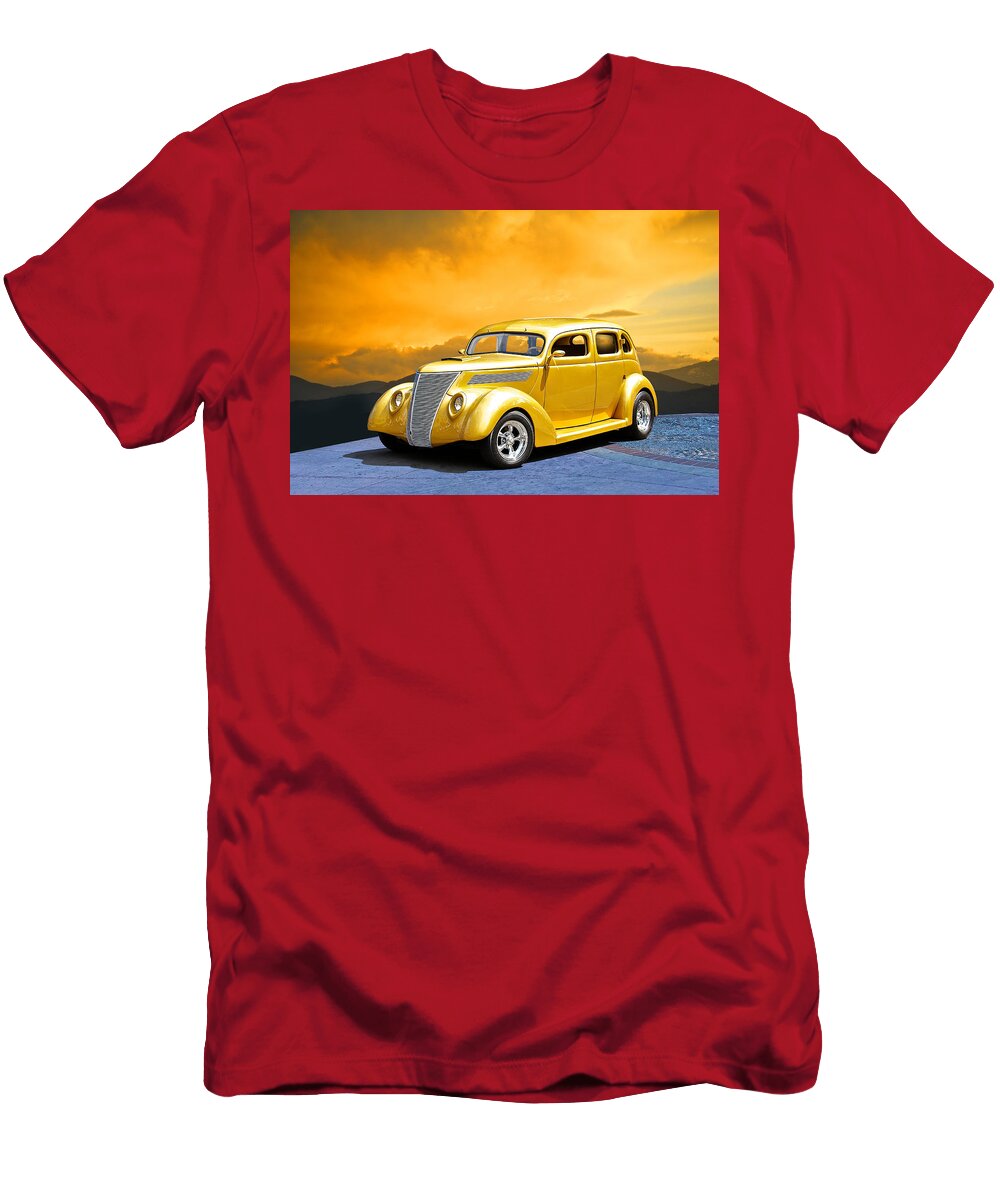 1937 Ford 24 Ct Tudor Sedan Dave Koontz T-Shirt
