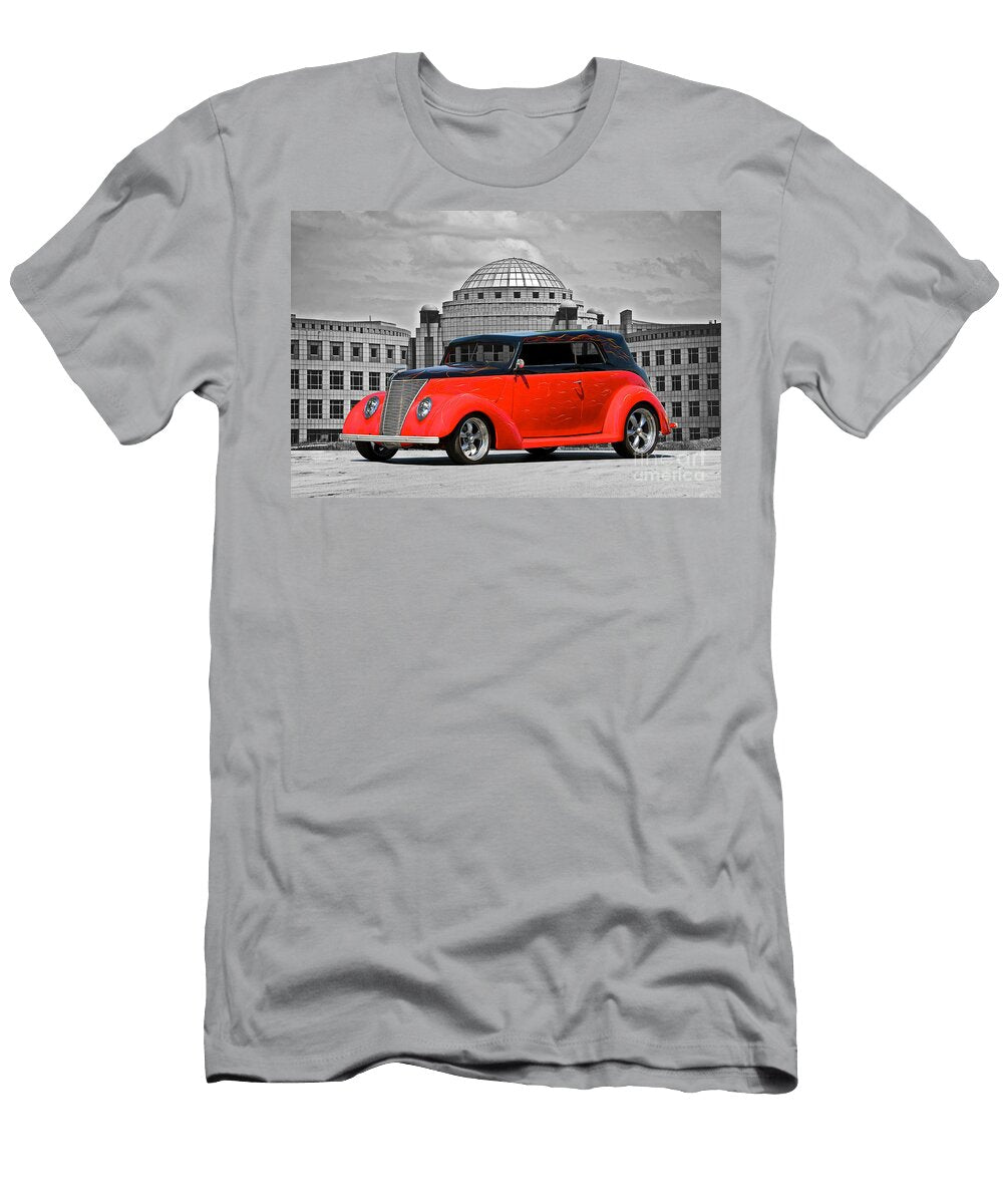1937 Ford Convertible Sedan Dave Koontz T-Shirt