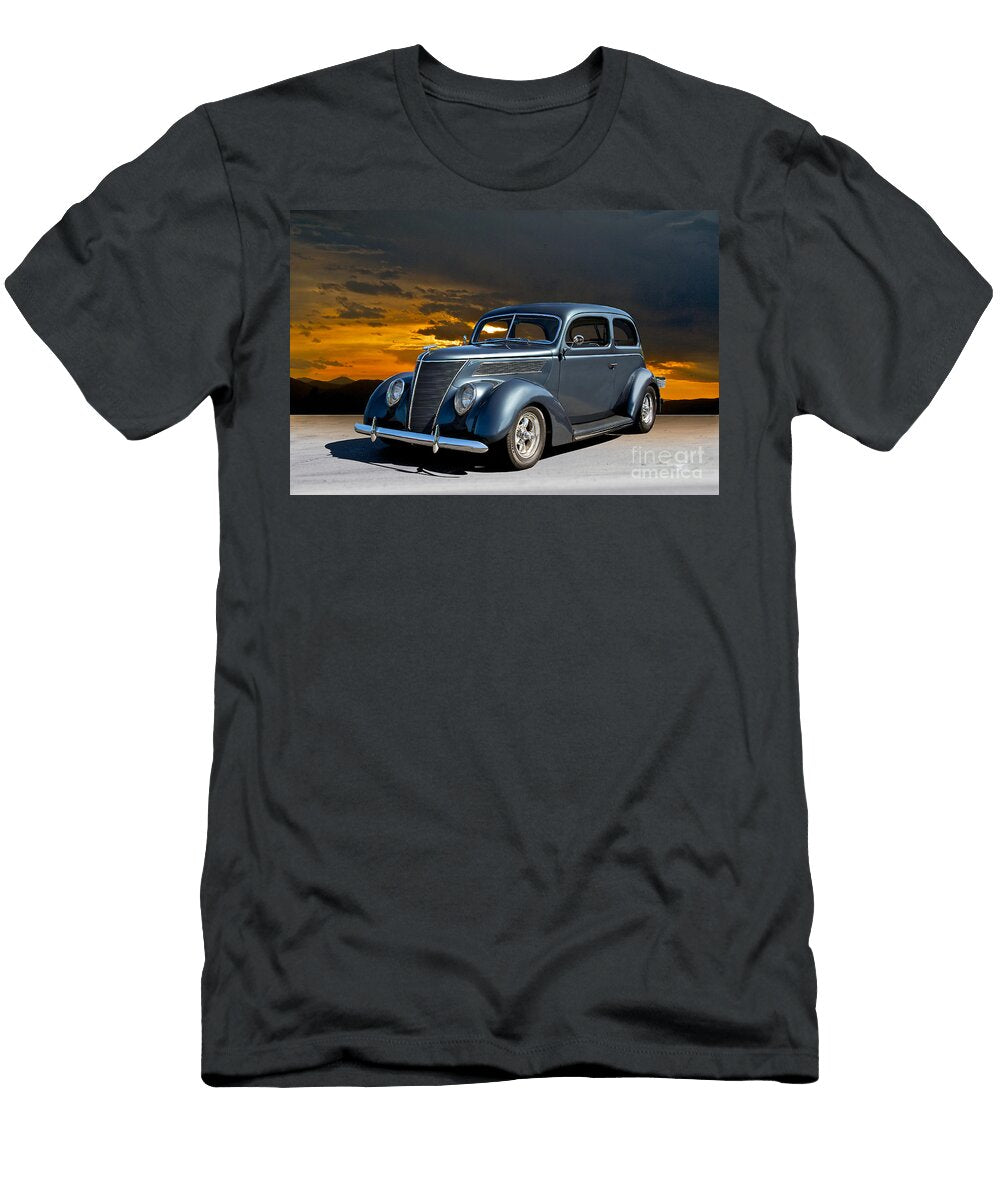 1937 Ford Humpback Sedan Dave Koontz T-Shirt