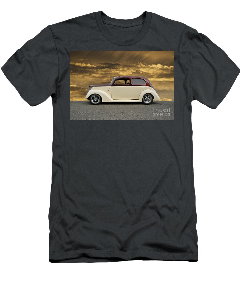 1937 Ford Sedan Perfection in Profile Dave Koontz T-Shirt