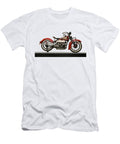 1937 Indian Twin Carburetor 1265cc Panoramic Images T-Shirt