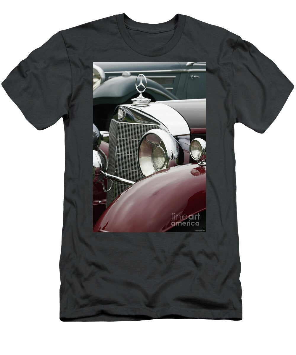 1937 Mercedes Benz 540k Radiator Ornament Lucie Collins T-Shirt