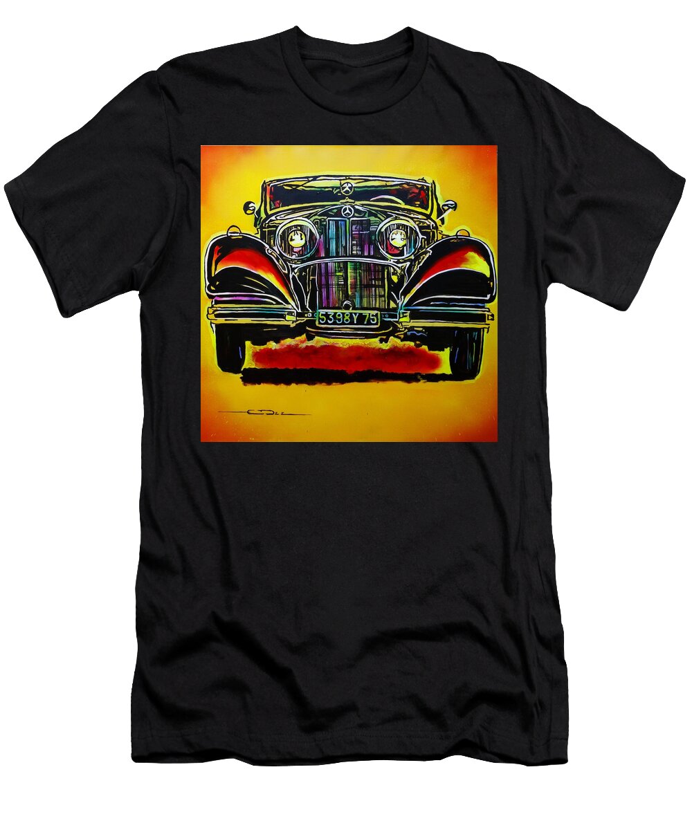 1937 Mercedes Benz First Wheel Down Eric Dee T-Shirt