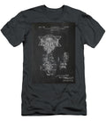 1937 Motor Vehicle Drive Steering Wheel Axle Christian Hall T-Shirt