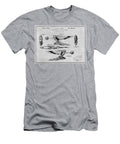 1937 Pontiac Radiator Cap Hood Ornament Gray Patent Print Greg Edwards T-Shirt