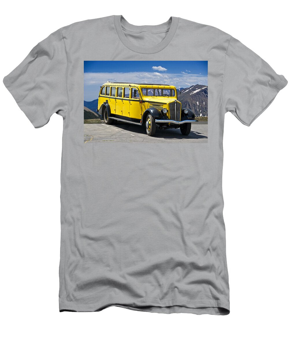 1937 White Touring Bus Dave Koontz T-Shirt