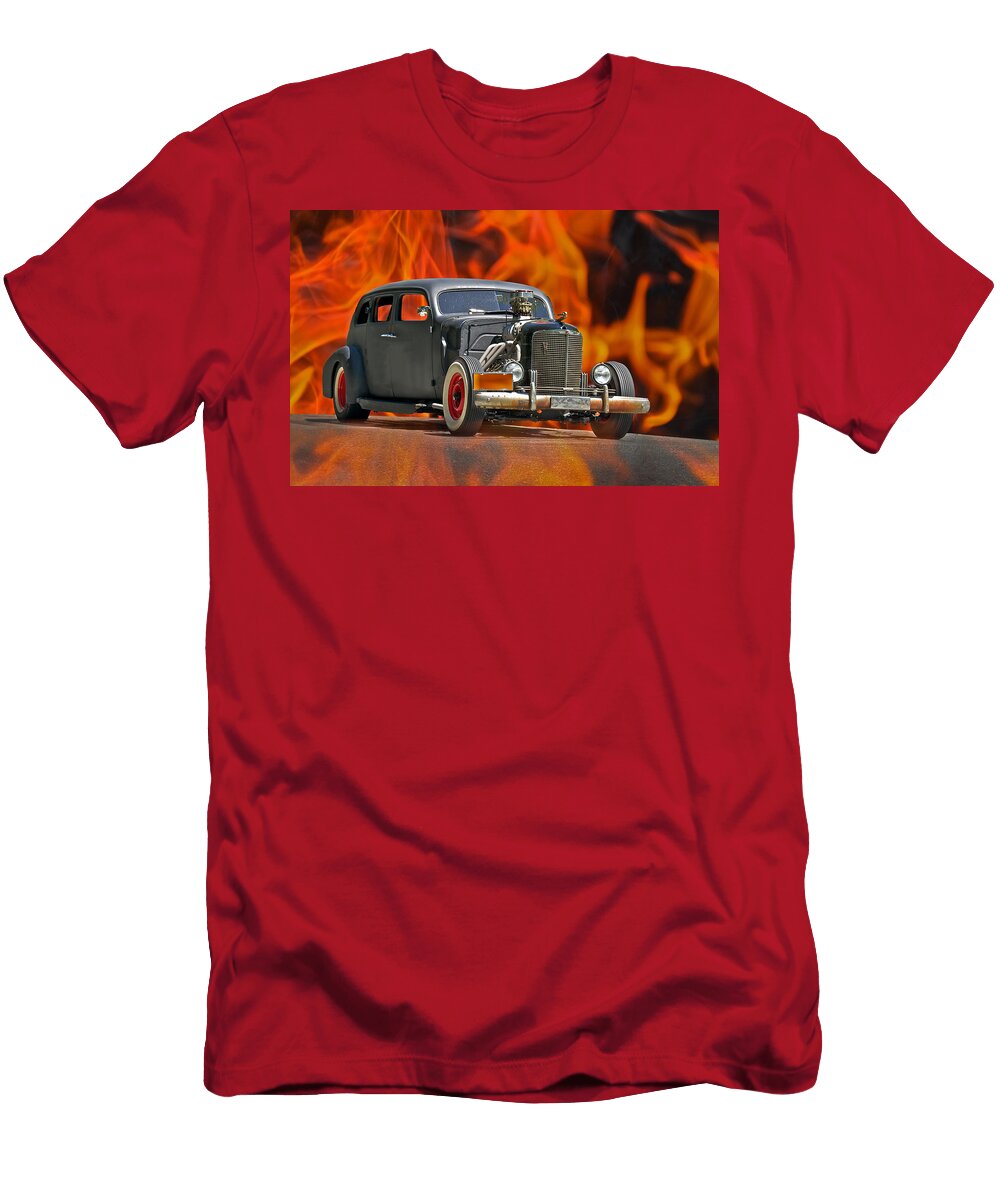 1938 Cadillac Lucifers Limo Dave Koontz T-Shirt